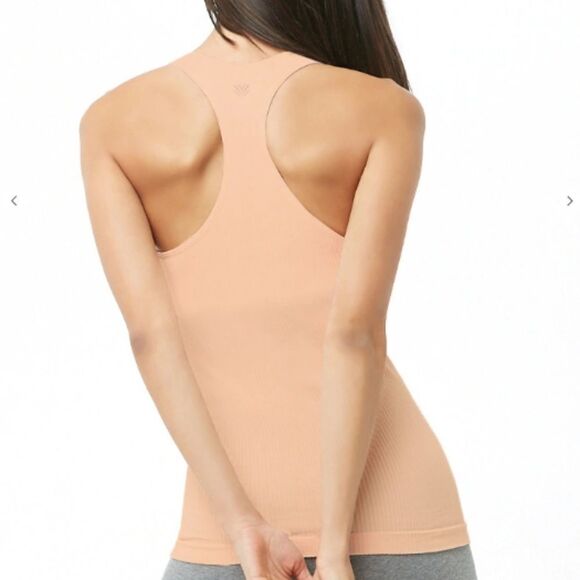 Forever 21 Blush Pink Active Ribbed Tank Top - Picture 3 of 4